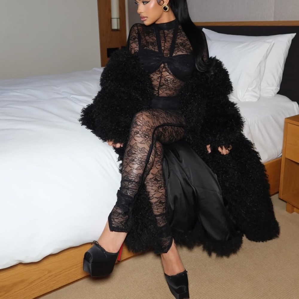 BBXBRAND KESH LACE JUMPSUIT